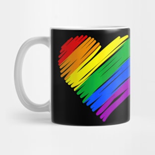 LGBT Heart Mug